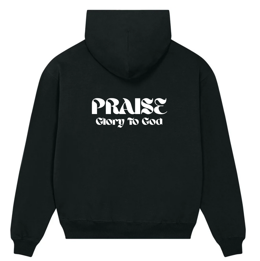 Praise Supply Hoodie Black