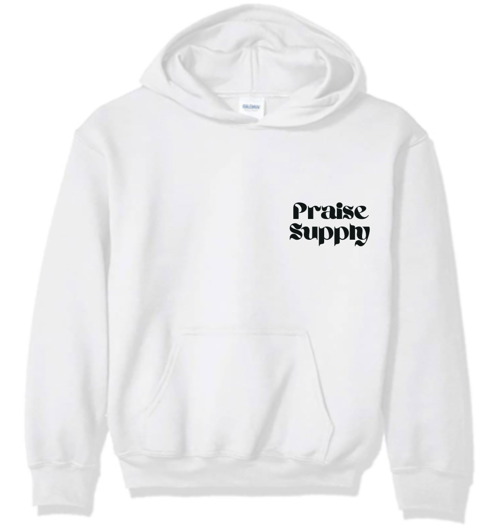 Praise Supply Hoodie White